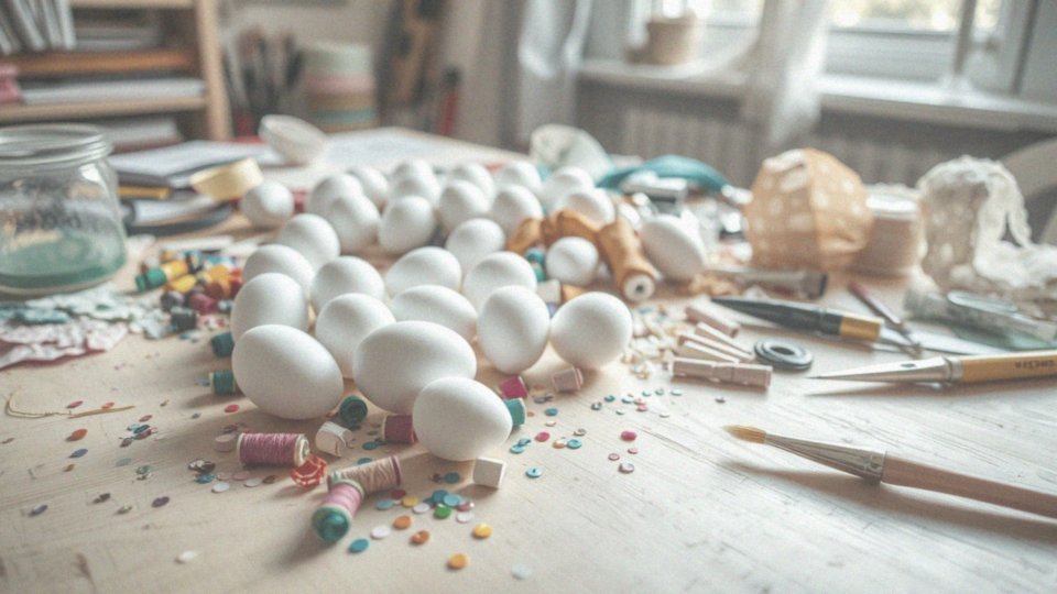 Jak wykorzystać jaja styropianowe w projektach DIY?