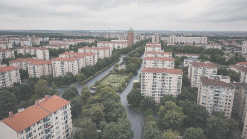 Jak dzielnice są podzielone na osiedla?
