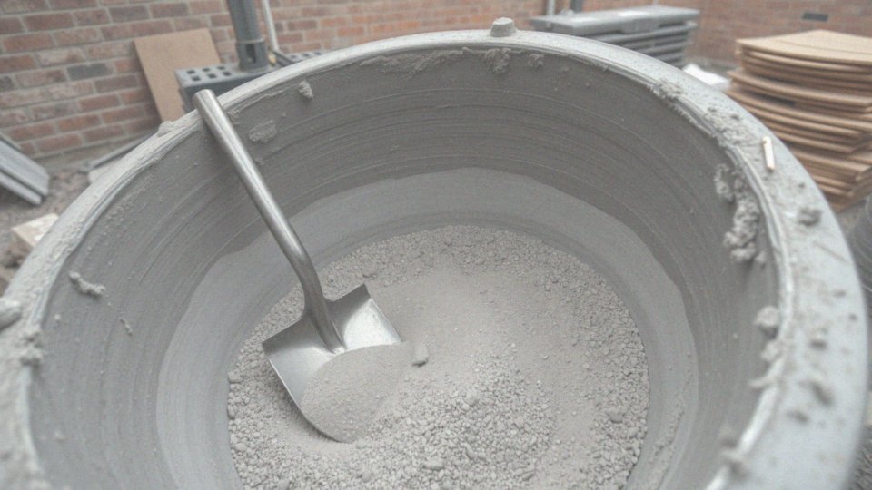 Jak przygotować mieszankę do suchego betonu?