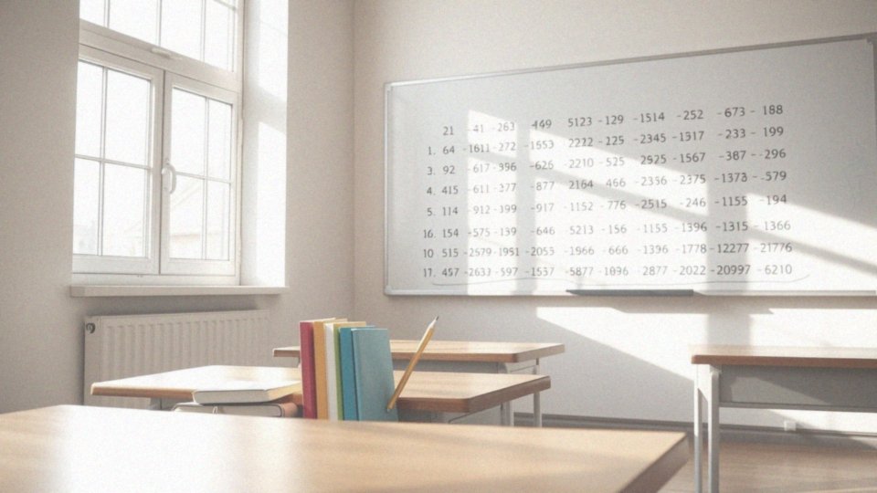 Jakie znaczenie ma opanowanie tabliczki mnożenia na zajęciach matematycznych?