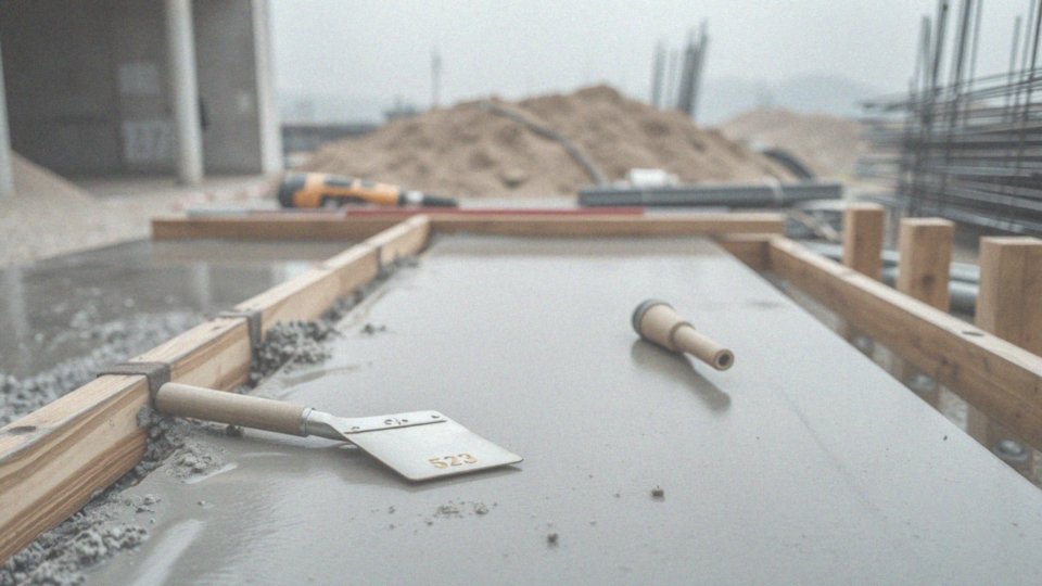 Jak szybko można użyć świeżo przygotowanego suchego betonu?